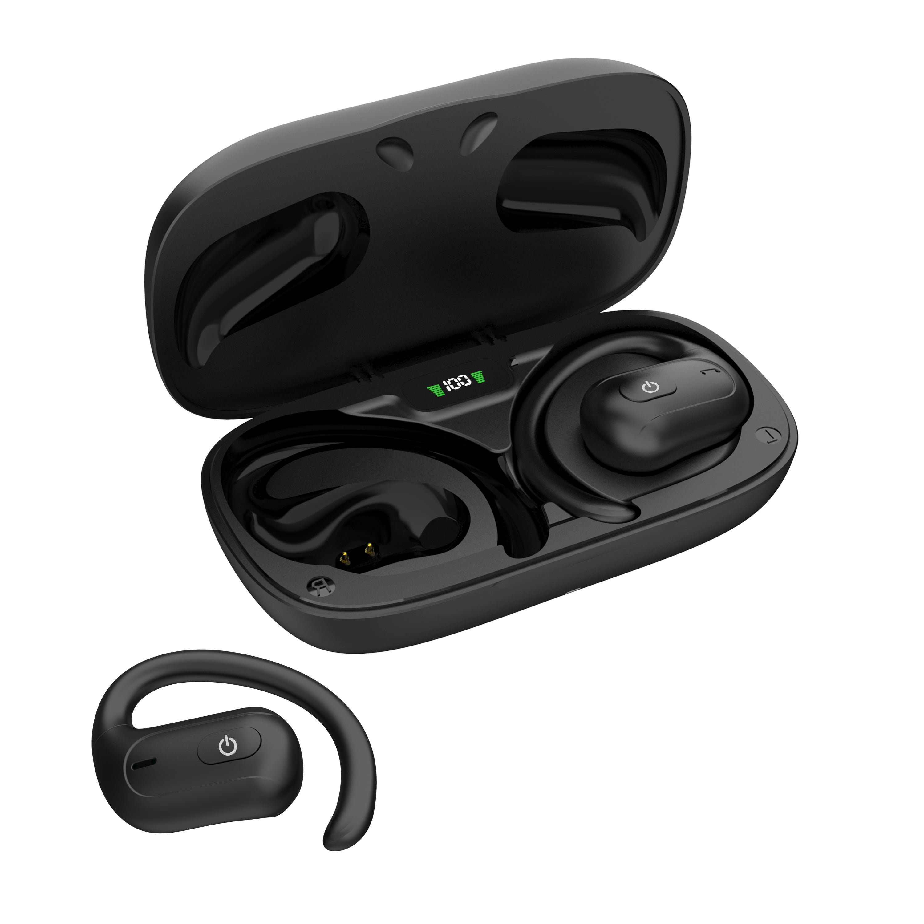 Open‑Ear Air Conduction Earphones – Lightweight, Secure & Built for All‑Day Comfort